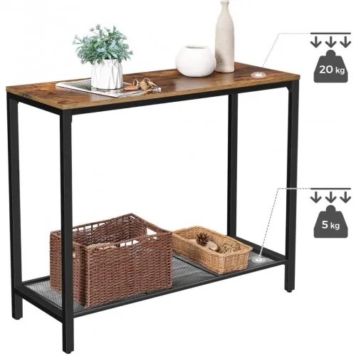 Konzolový stolík VASAGLE LNT86X