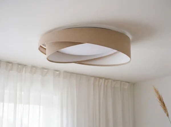 LED stropné svietidlo GALAXY MODERN LED/24W/230V priemer 55 cm béžová/biela