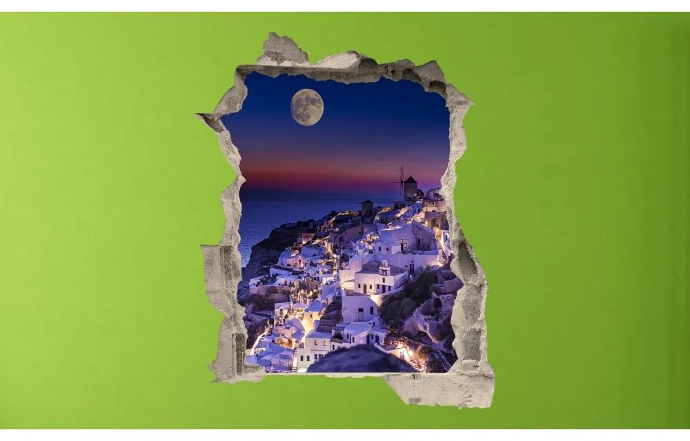 3D fototapeta, Santorini, 100 x120cm