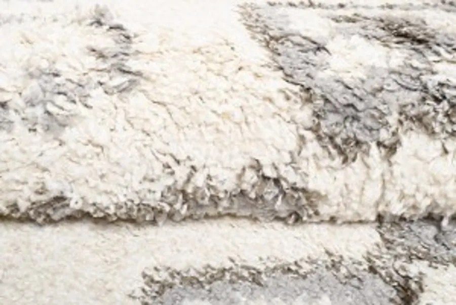 TA Koberec L228D BÉŽOVÁ/TMAVOSIVÁ BOHO WHEEL