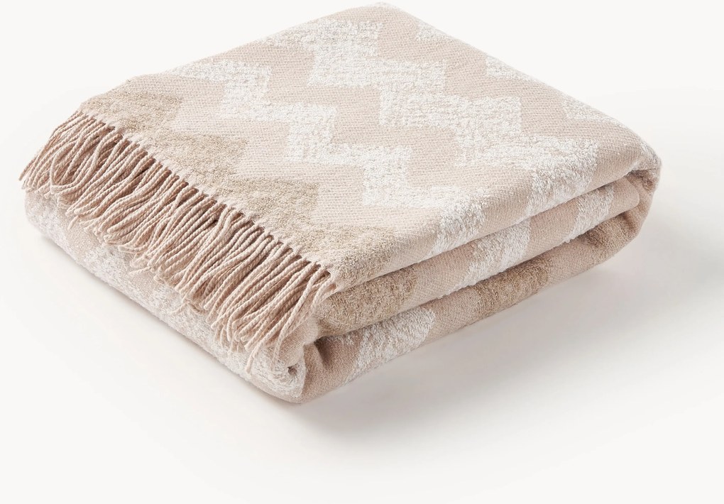 Pléd's cikcakovým vzorom Gessetti