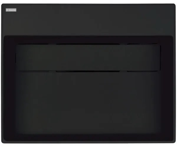 Deante CQR_NU5M - Umyvadlo CORREO 40x50 cm granit/čierne na dosku