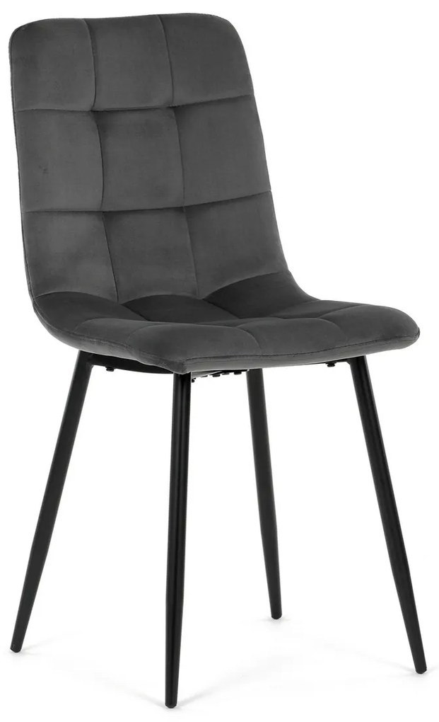 Súprava jedálenských stoličiek CT-281 GREY4, 4 ks