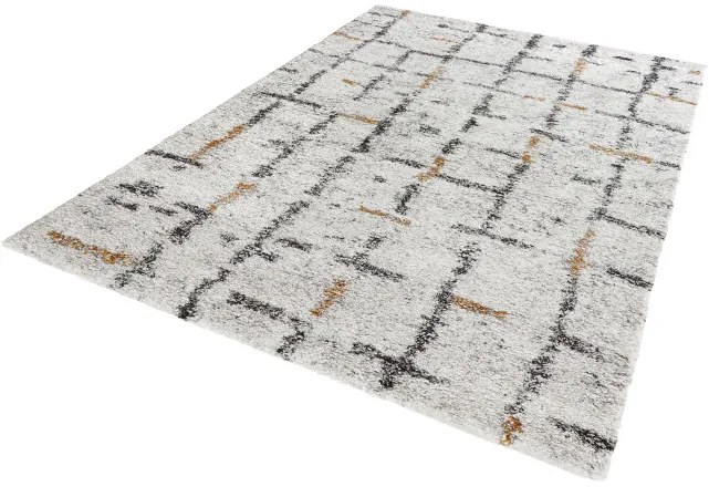 Koberec Hanse Home Nomadic Grid krémový