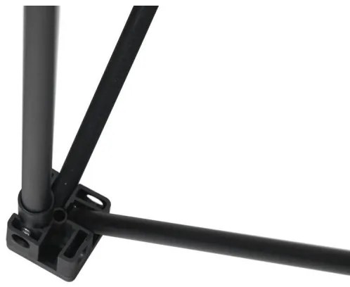 Skladací kempingový stôl 70x70cm antracit