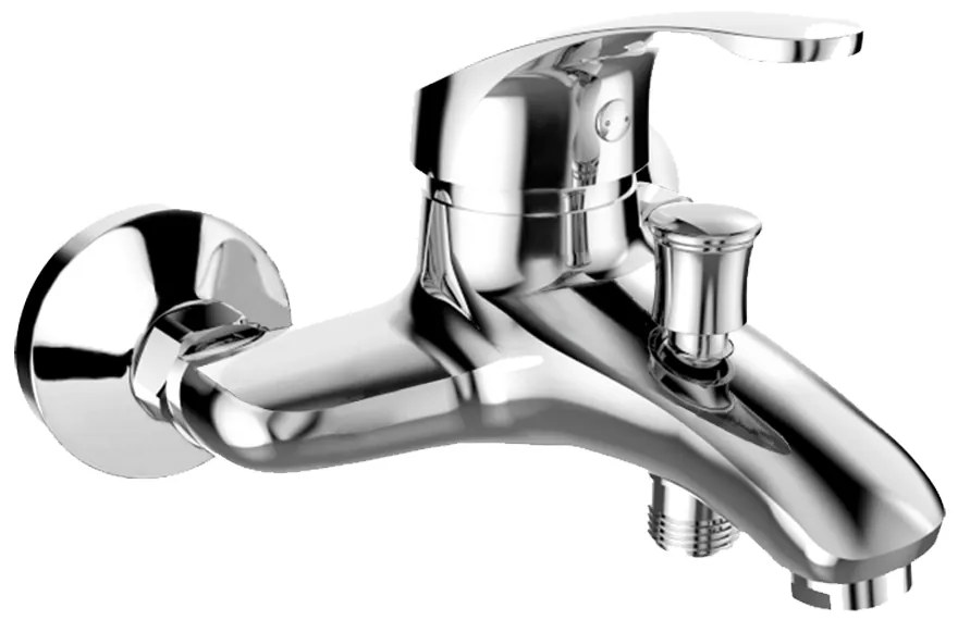 Mereo Mereo, Vaňová nástenná batéria, Sonáta, bez príslušenstva, chróm, MER-CB901A03N