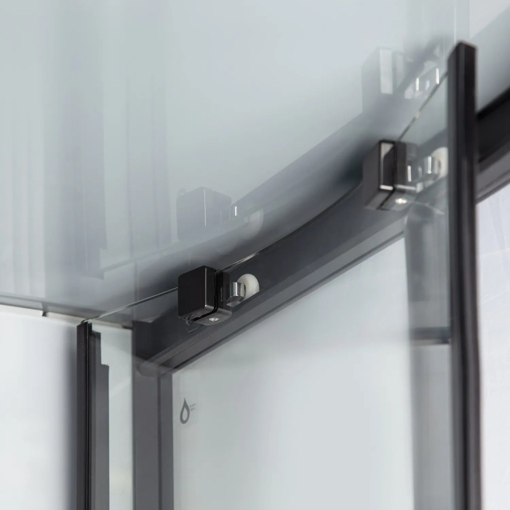 Novoterm Hydromasážny box NV-Orion 90x90 čierny