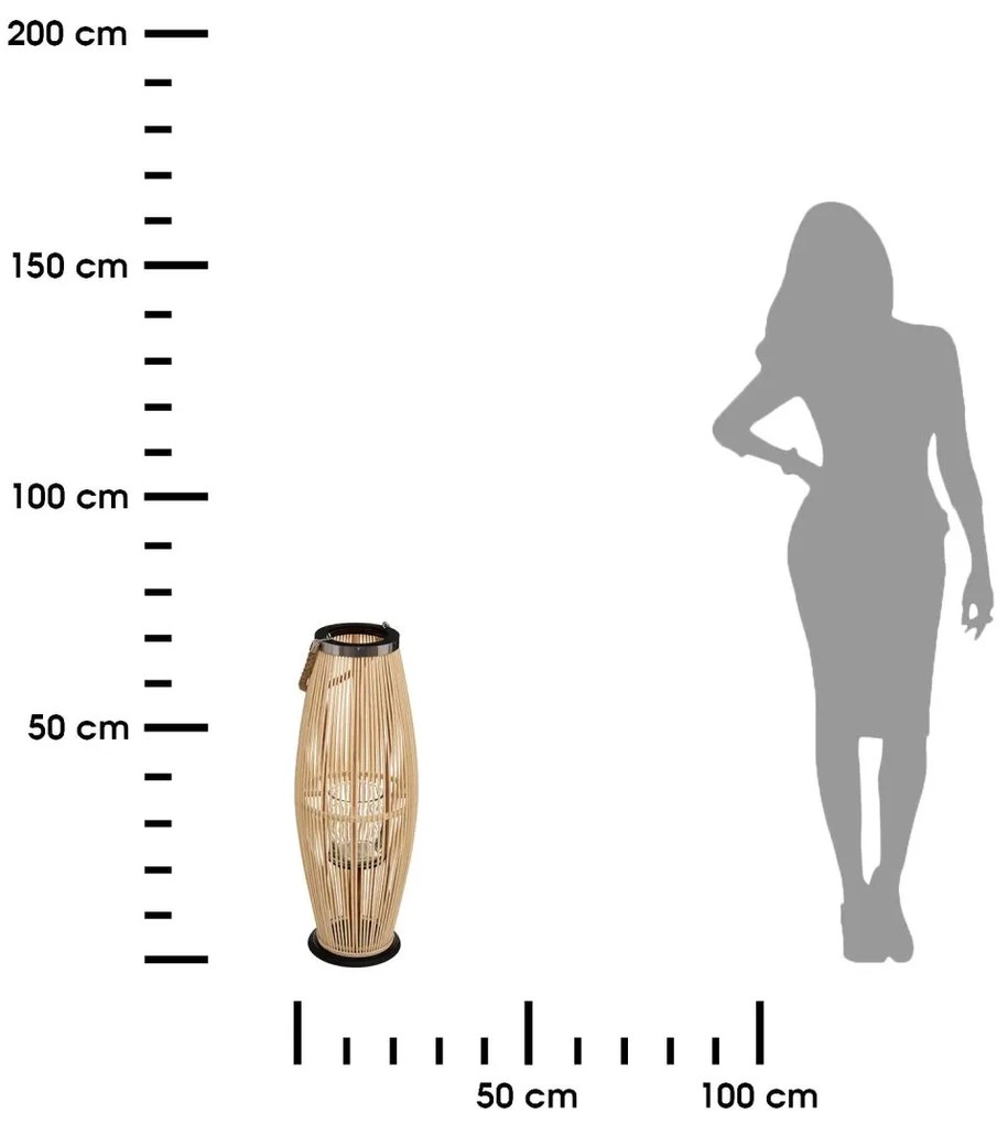 LAMPÁŠ BAMBOO 72X27 CM BAMBUS
