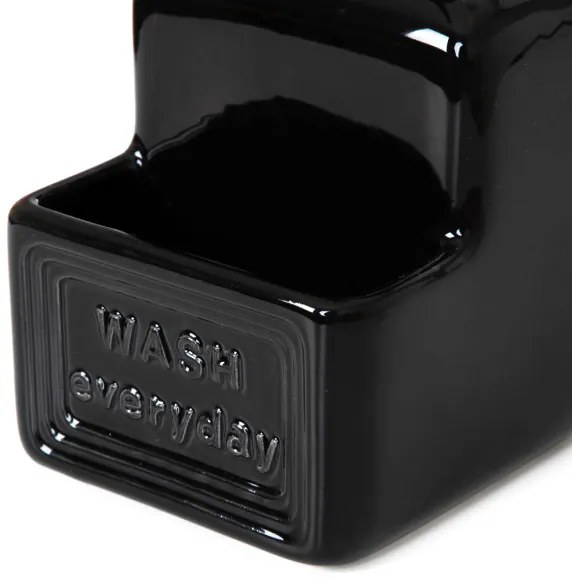 Dávkovač na saponát SYLAN čierny 848297