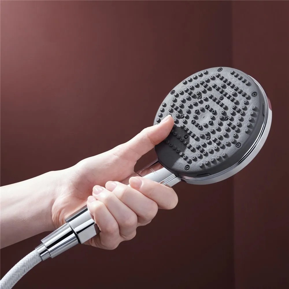 HANSGROHE Raindance Alive Select S ručná sprcha 3jet EcoSmart+, priemer 125 mm, chróm, 24512000