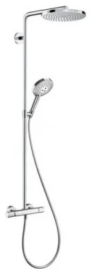Hansgrohe Raindance Select S sprchový systém Showerpipe 240 PowderRain s termostatom, sprchou Select 120 3jet, chróm 27633000