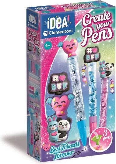 Mini továreň na perá - Najlepší priatelia Clementoni 18162 Idea