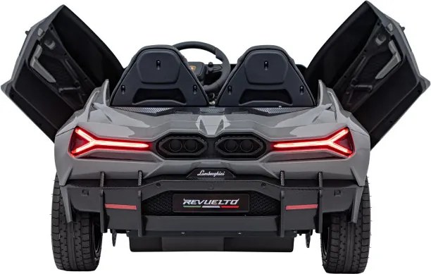 Elektrické autíčko Lamborghini Revuelto XL STRONG sivé