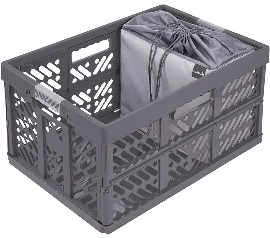 Keeeper Skladací box na ovocie a zeleninu Neo 13 l Graphite