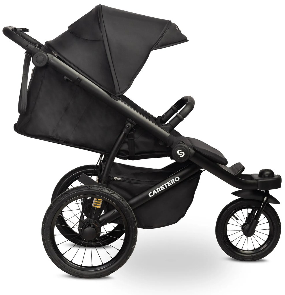 Športový Kočík Caretero Lima Deluxe Black