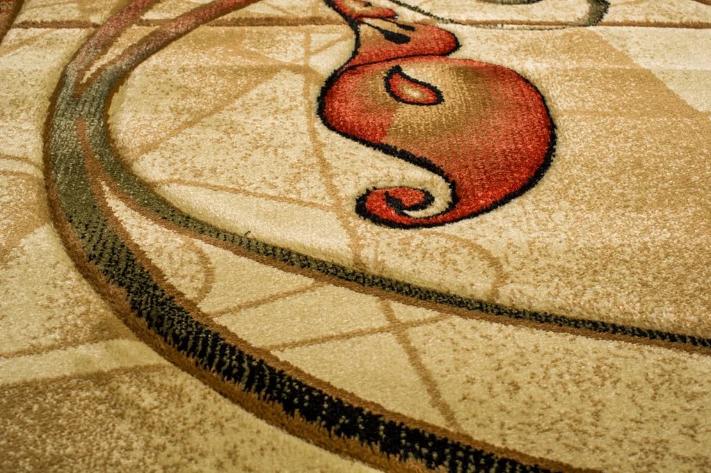 TA Koberec 9000A KRÉMOVÁ ANTOGYA Rozmer: 110x265 cm