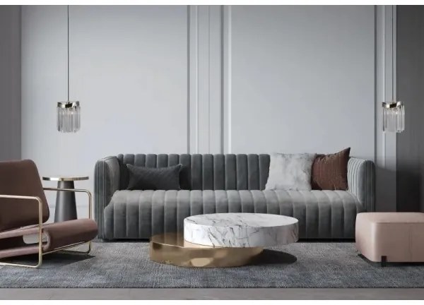 ITALUX PND-44544-1 - Luster na lanku SABRIGA 1xE14/40W/230V matný chróm