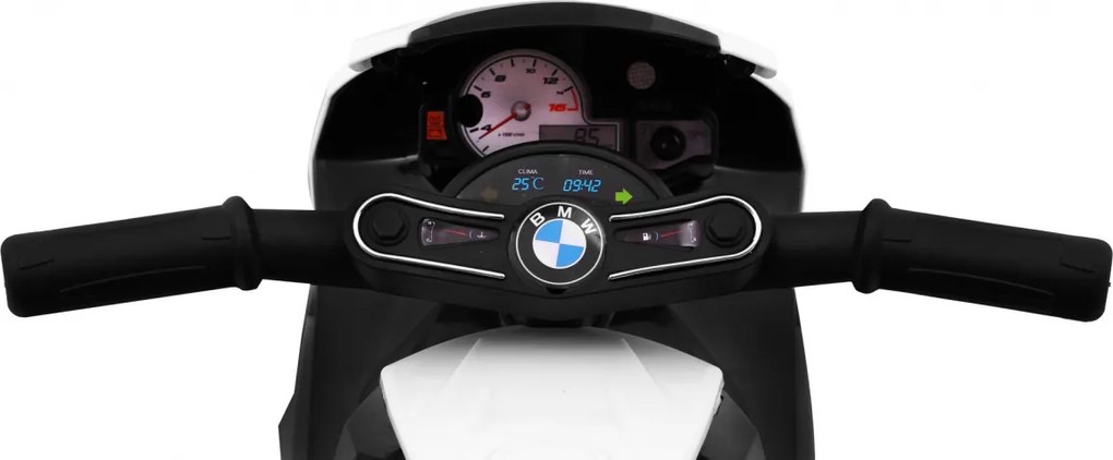 Ramiz BMW S1000 RR Mini detský motocykel na batérie modrý + 3 kolieska + zvuky + LED