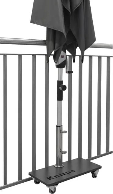 KNIRPS 25 kg - pojazdný oceľový stojan pre slnečník s kolieskami