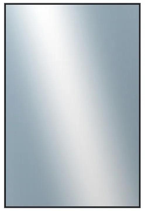 DANTIK - Zrkadlo v rámu, rozmer s rámom 80x160 cm z lišty Hliník čierna (7002021)