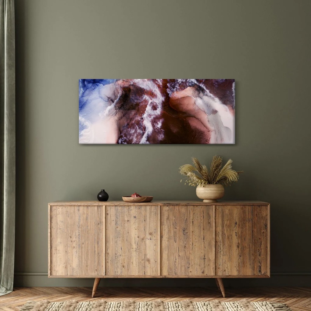 Obraz - Fialový mramor N⁰3 (120x50 cm)