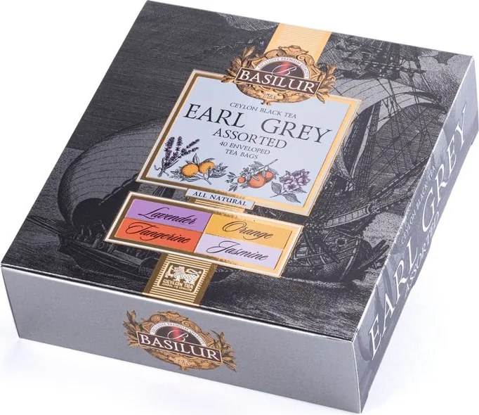 Čaje EARL GREY Assorted kolekcia 40 sáčkov