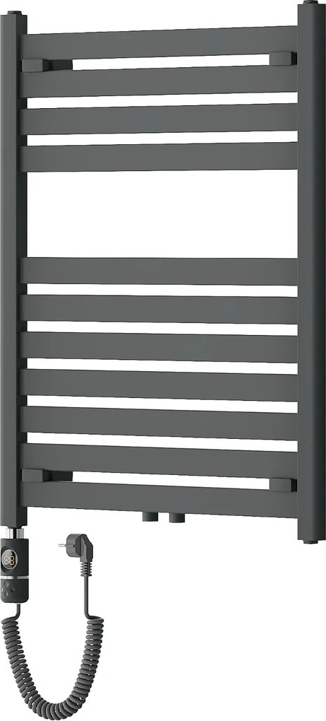 Mexen Uran, elektrické vykurovacie teleso 800x600 mm+ vykurovacia tyč 600 W, antracitová, W105-0800-600-2600-66