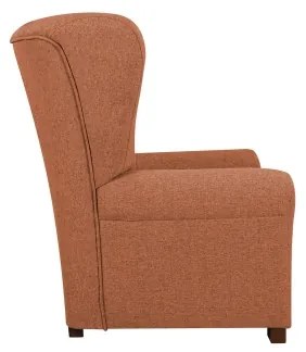 Kreslo ušiak VIVA oranžové