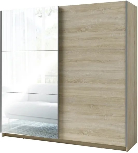 Sconto Šatníková skriňa ARSALA dub sonoma
