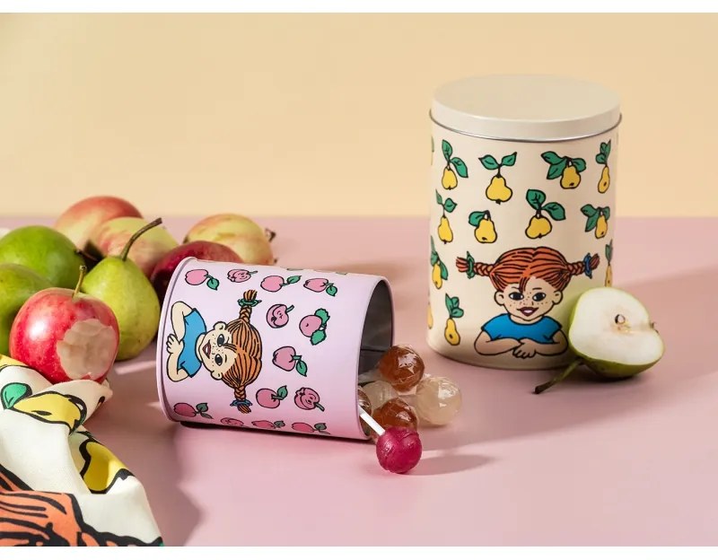 Set dóz Pippi Fruits 2 ks, smalt