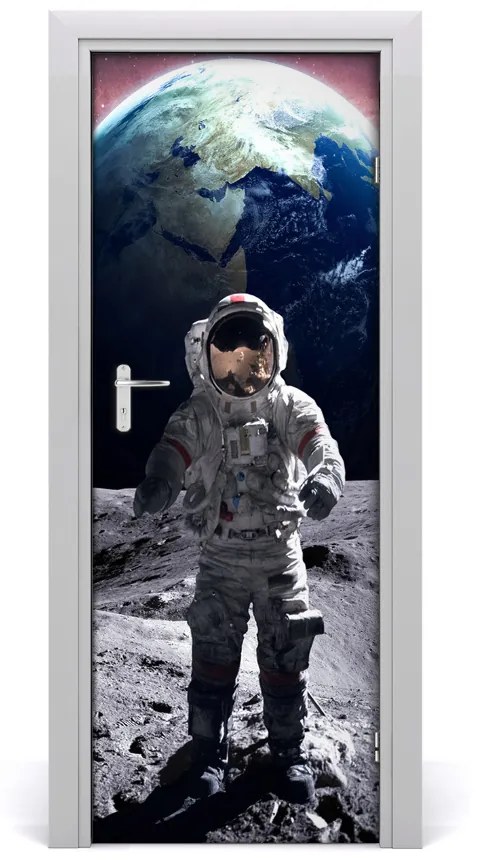 Fototapeta samolepiace na dvere astronaut 95x205 cm