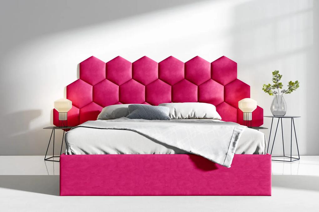 Manželská posteľ Diva 160x200 cm s panelmi Bee