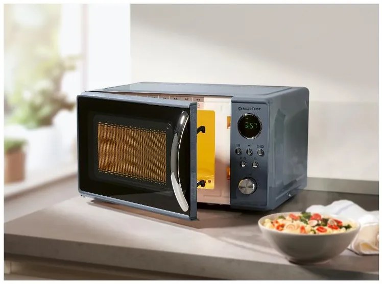 Silvercrest® Mikrovlnná rúra Smwc 700 D1, antracitová (100390868)