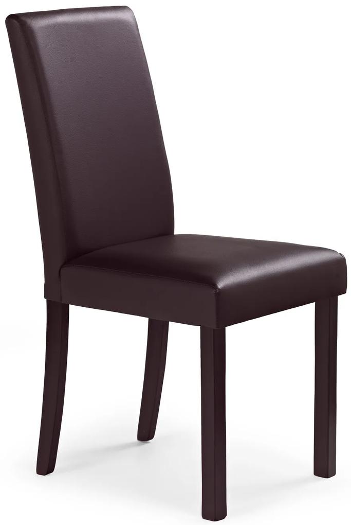 Jedálenská stolička Norah (orech tmavý + tmavohnedá). Vlastná spoľahlivá doprava až k Vám domov. 770108