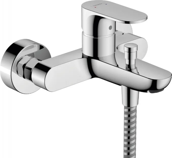 Hansgrohe Rebris S, páková vaňová batéria na stenu s 2 prietokmi, chrómová, HAN-72443000