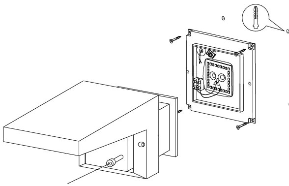 Eglo 95097 - Vonkajšie nástenné svietidlo DESELLA 1 LED/10W/230V
