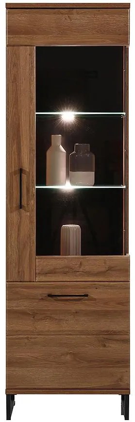 Vitrína Ivo Iv07 Dub April