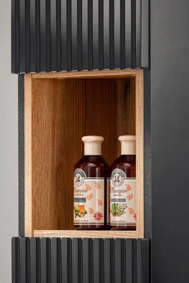 Kúpeľňový regál Nova Oak A 83-27-Q dub evoke