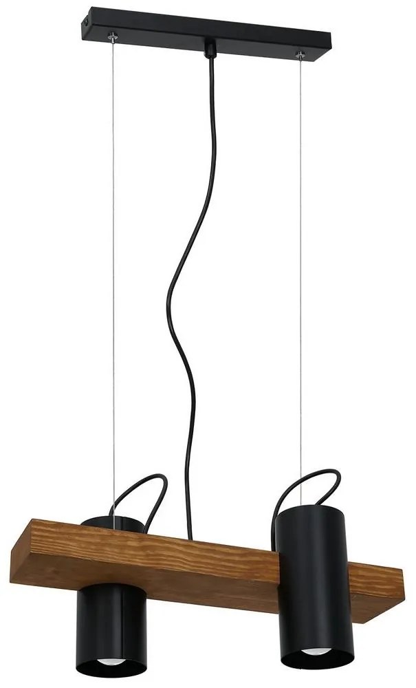 Luster na lanku GUDRUN 2xE27/60W/230V