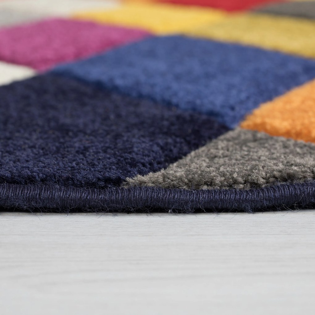 Flair Rugs, Kusový koberec Spectrum Rhumba Multi, 120x170, viacfarebná, obývacia izba