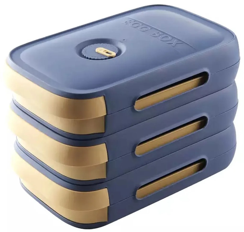 Aptel Organizér na vajcia so zásuvkou - Modrá