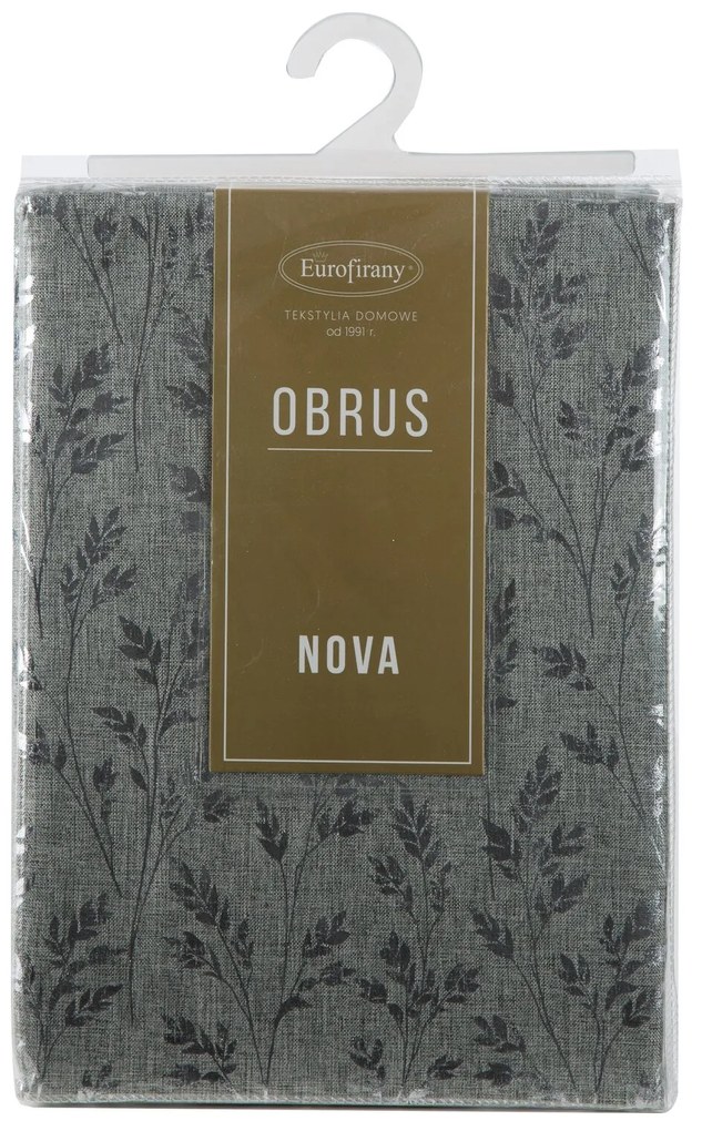 EUROFIRANY OBRUS SIMONA 140X180 CM STRIEBORNÝ