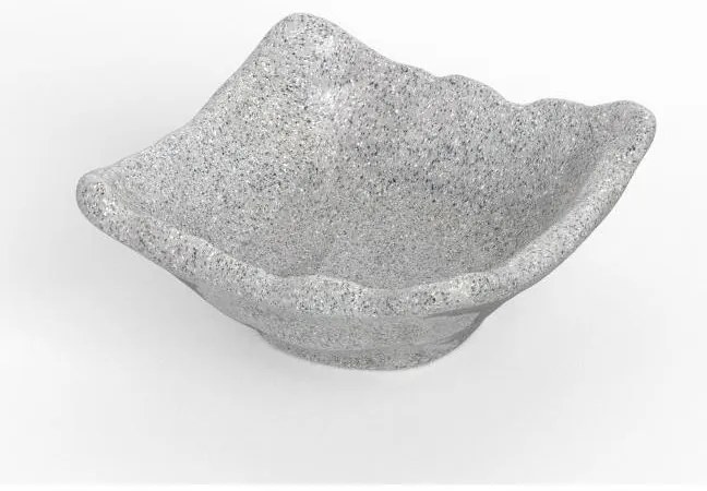 KULSAN MELAMÍNOVÁ GRANITOVÁ MISA 9 CM SIVÁ