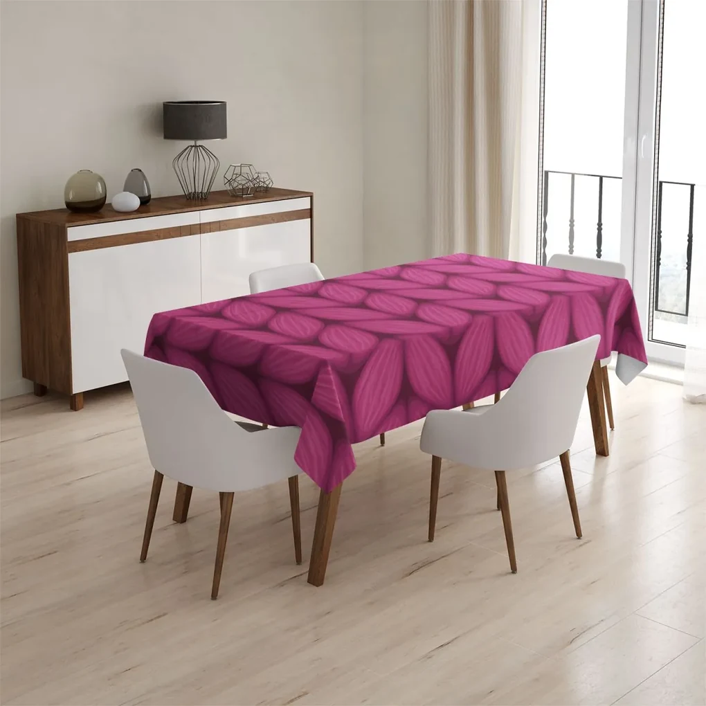 Sablio Obrus Pletenie vo fuksiovej farbe - 90x90 cm