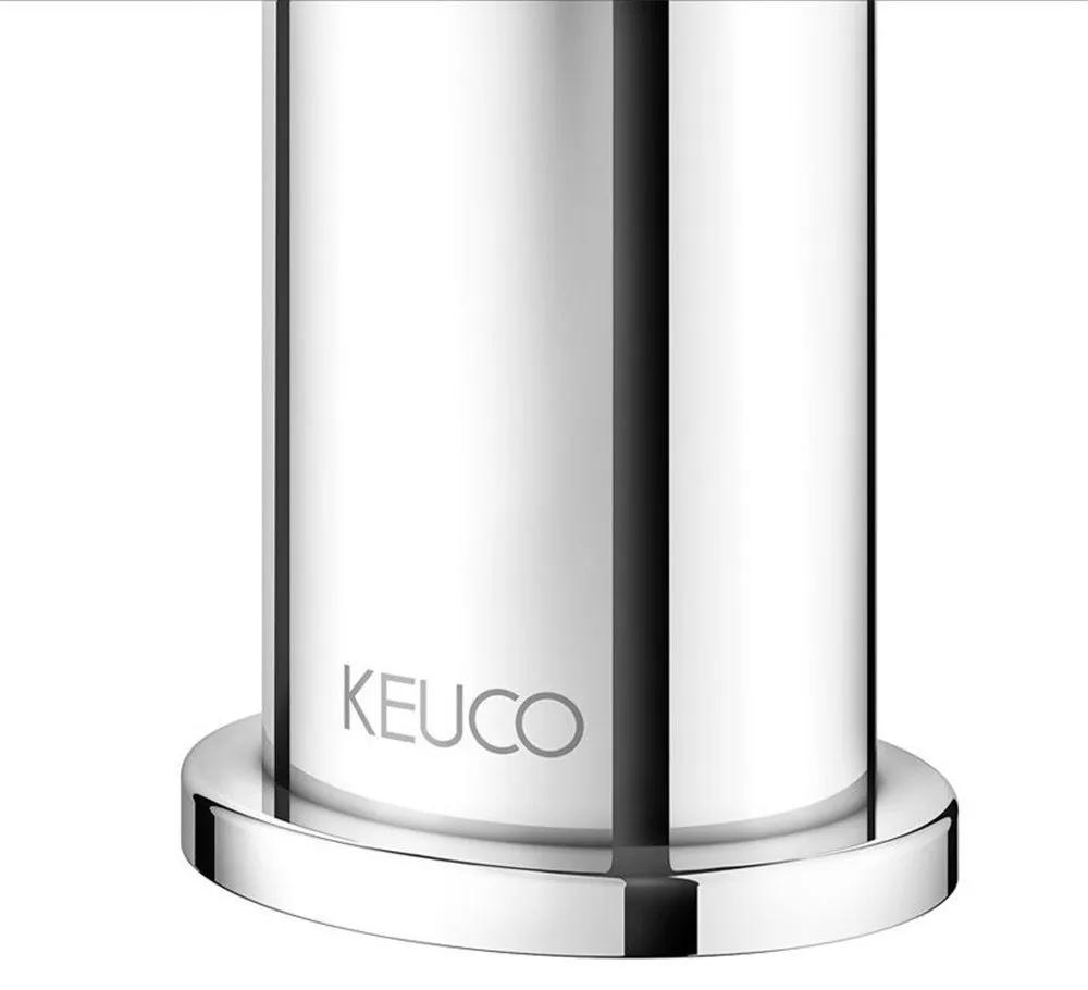 KEUCO IXMO Flat páková umývadlová batéria s odtokovou súpravou s tiahlom, výška výtoku 59 mm, chróm, 59504013000