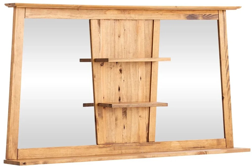 furniture-nabytek.cz - Masívny kúpeľňový set Rangún z borovice, lakovaný, hnedý