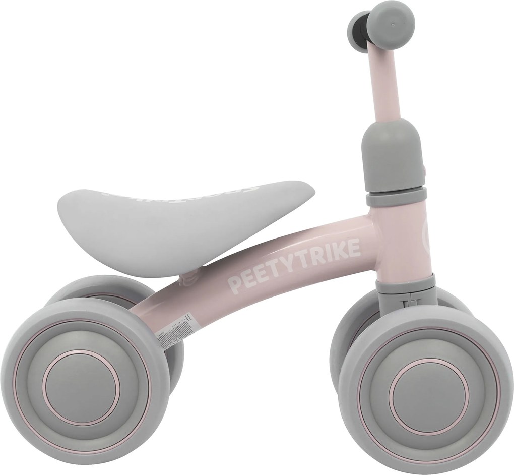 Ramiz Detské odrážadlo SporTrike PettyTrike 4-kolesové ružové