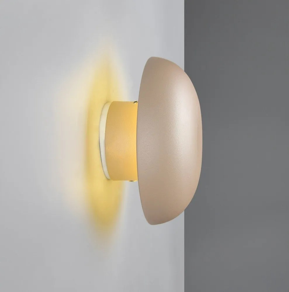 Béžové LED nástenné svietidlo na USB Davey – Reality