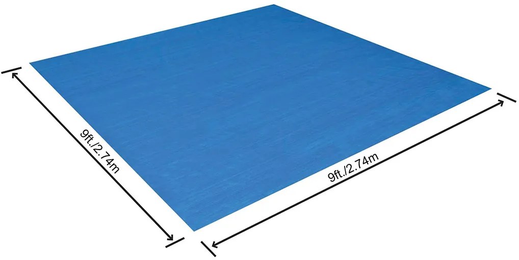 BESTWAY Flowclear Podložka pod bazén 274 x 274 cm 58000
