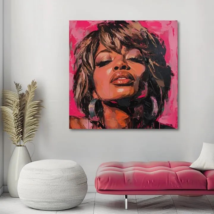 Obraz Tina Turner - Kráľovná rocku | 100% originál domaľovaný akrylom
